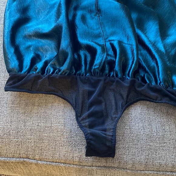 Free People Silky Halter Body Suit - Picture 3 of 6